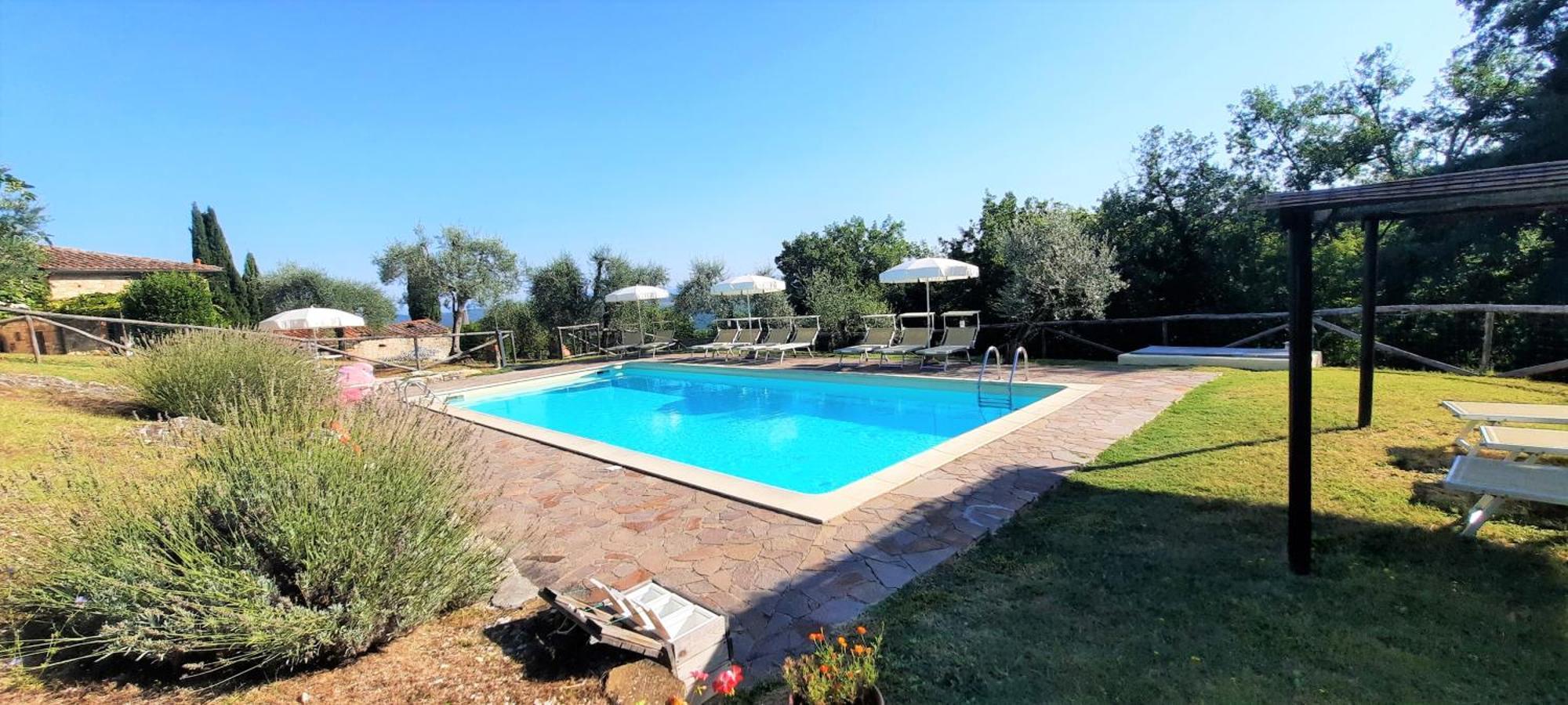 Agriturismo I Ceppi Сан Кашано ин Вал ди Пеза Екстериор снимка