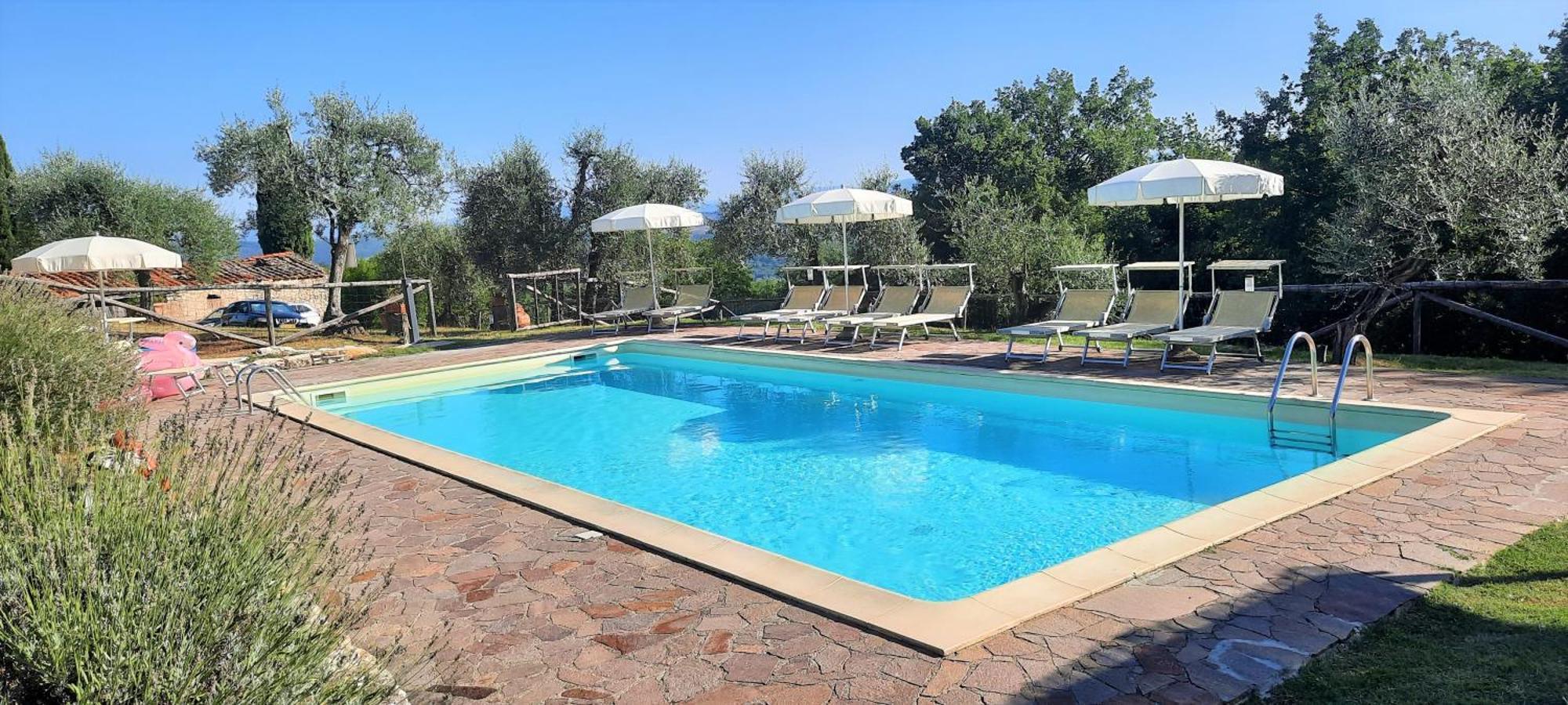 Agriturismo I Ceppi Сан Кашано ин Вал ди Пеза Екстериор снимка